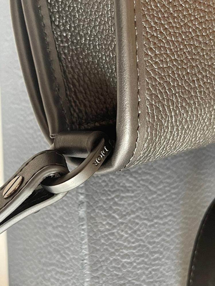 Elegant Premium Black Printed Calfskin Shoulder Bag