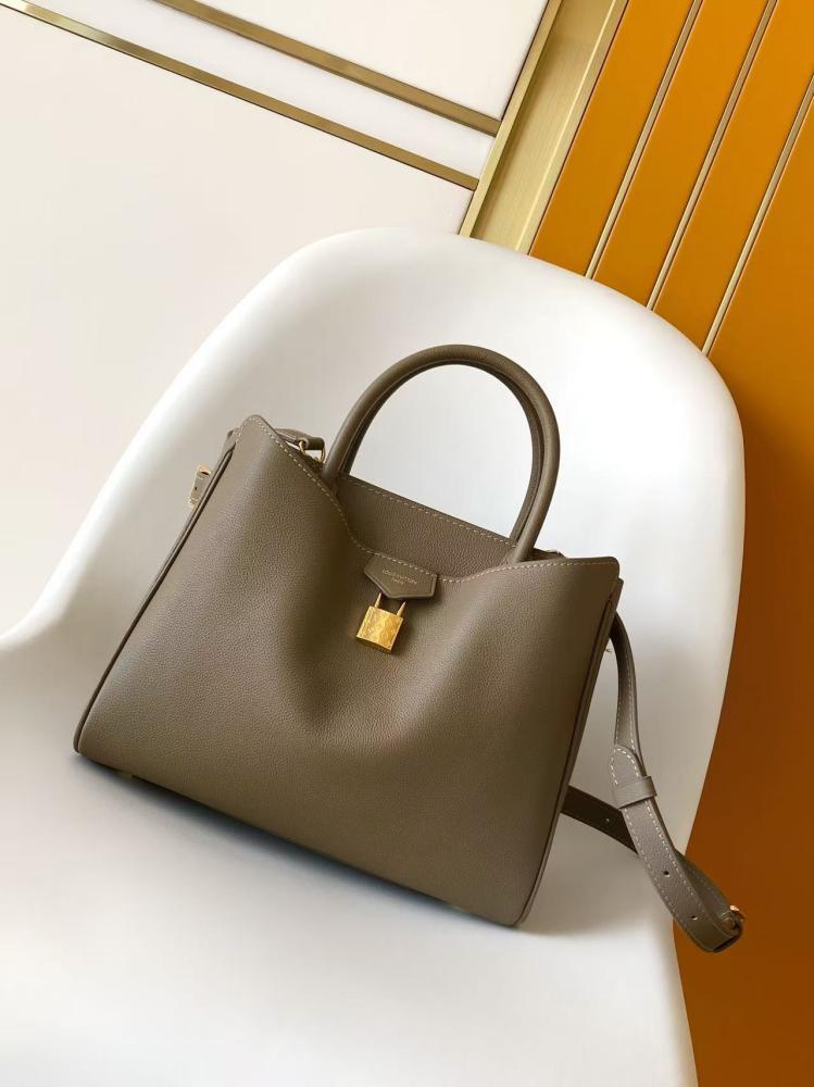 Calfskin Top Handle Bag