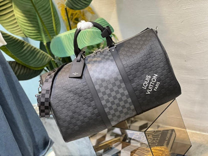 Modern Italian-Inspired Leather Top Handle Bag