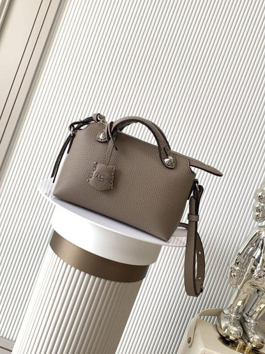 Leather Top Handle Bag