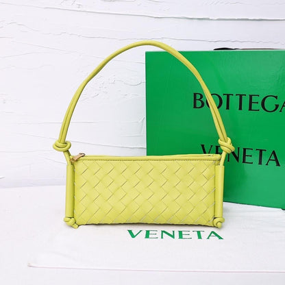 Luxury Premium Woven Lambskin Shoulder Bag