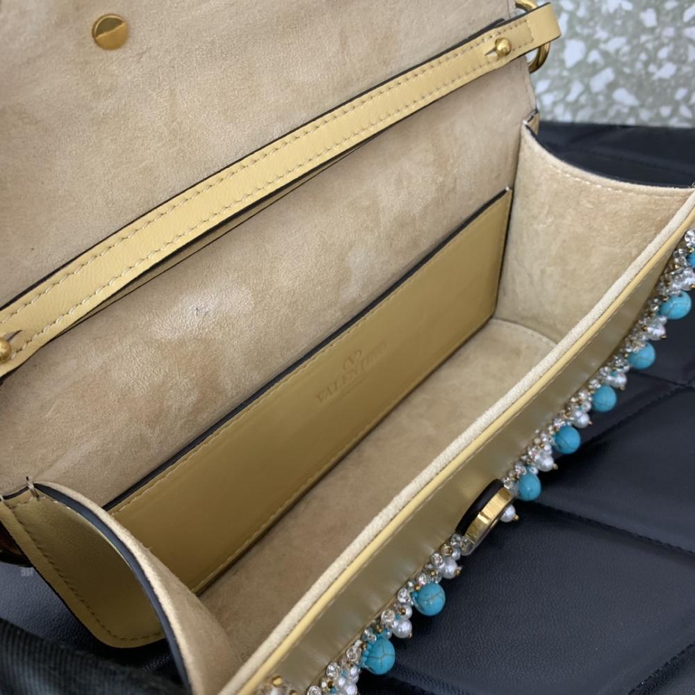 Luxury Crystal-Embellished Crossbody Bag