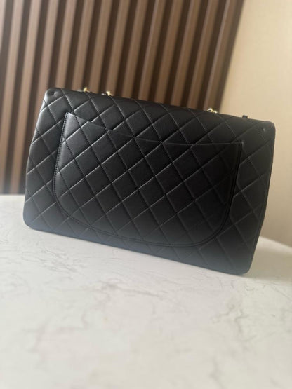 Calfskin Top Handle Bag