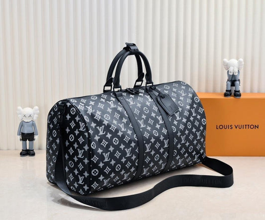 Luxury Refined Monogram Calfskin Crossbody Bag
