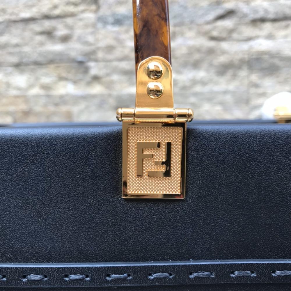 Arco Leather Top Handle Bag