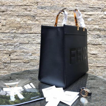 Arco Leather Top Handle Bag