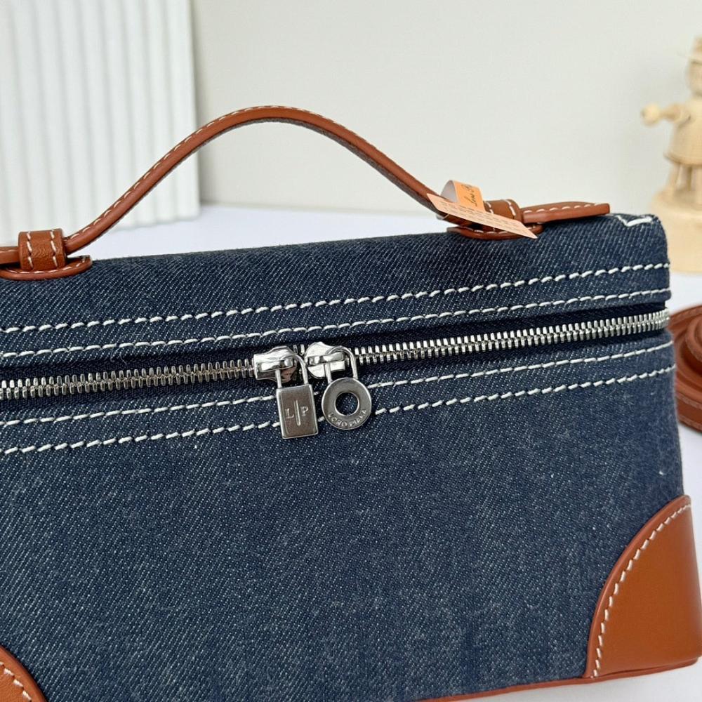 Kate Blue Denim Shoulder Bag