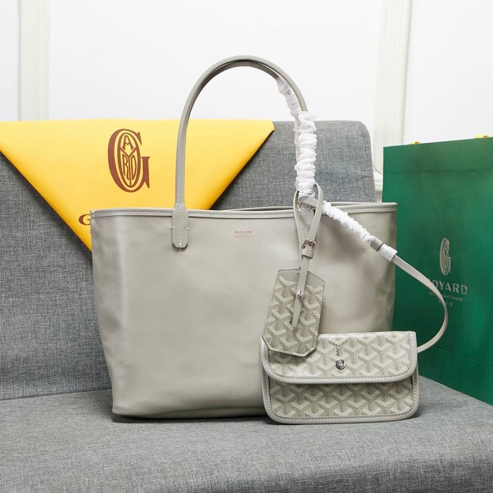 Modern Leather Tote Bag