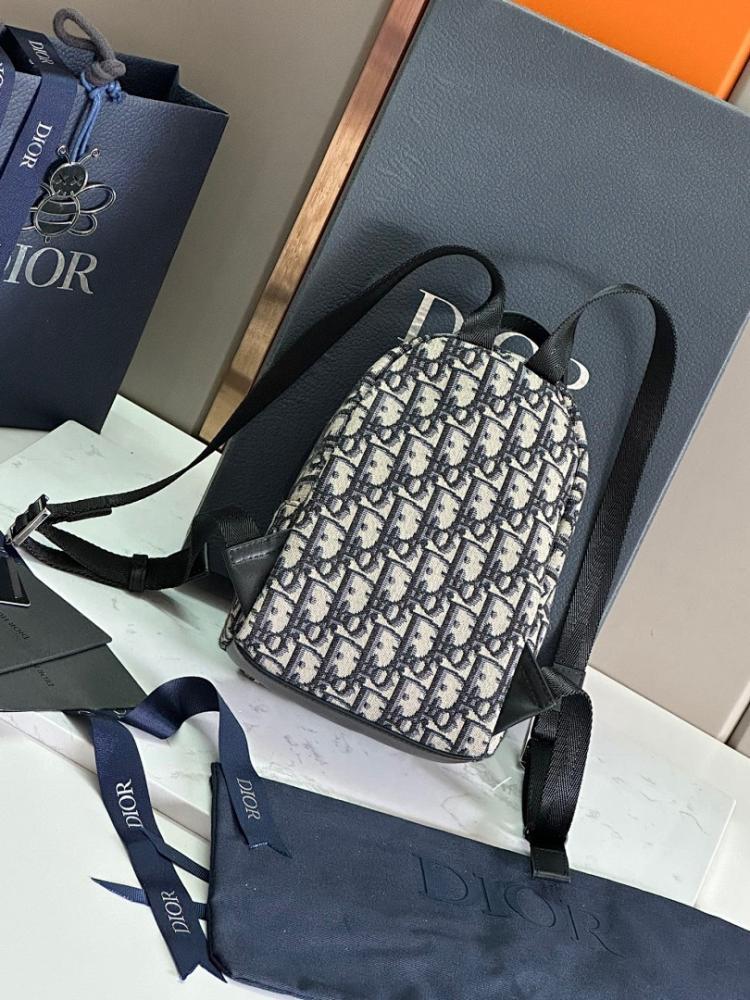 Modern Luxury Black Printed Leather Backpack – Limited Edition