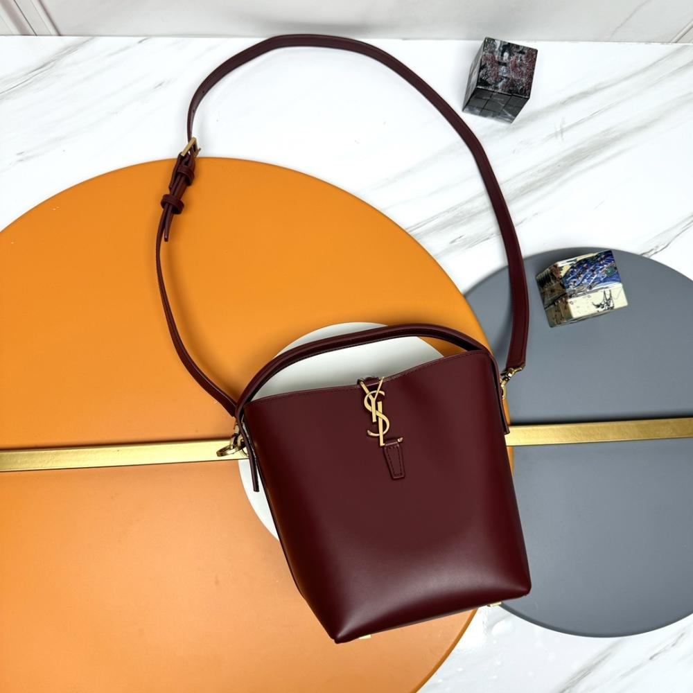 Luxury Calfskin Bucket Bag