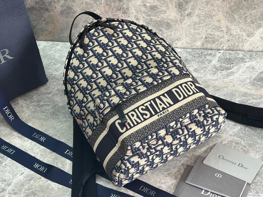 Modern Stylish Monogram Canvas Backpack