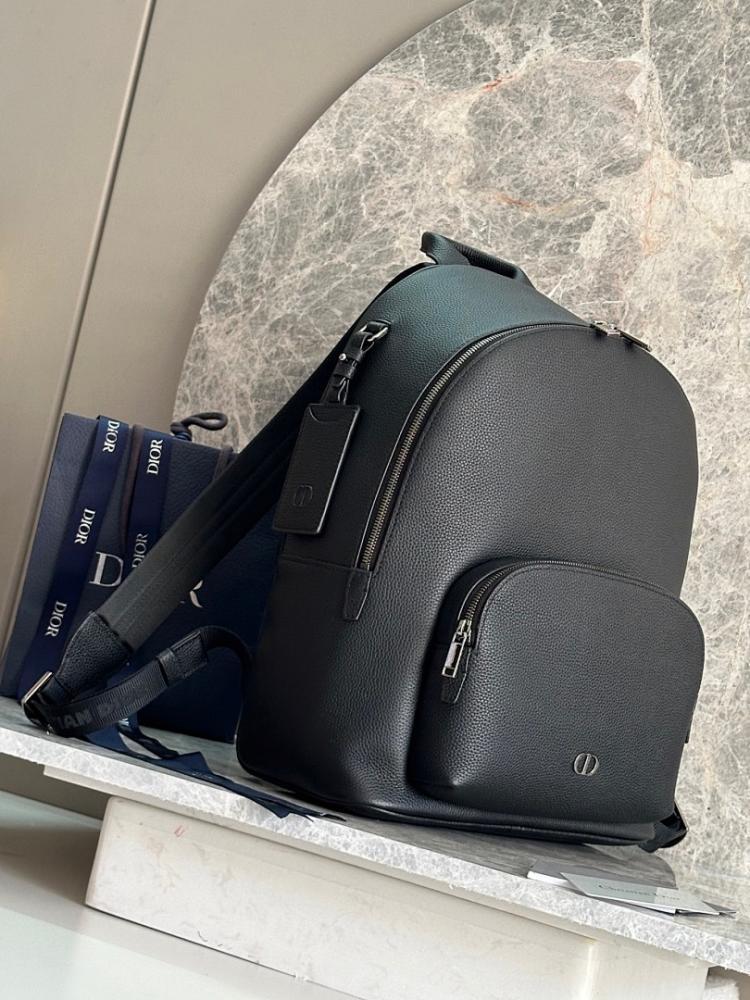 Italian-Inspired Luxury Black Calfskin Crossbody Bag