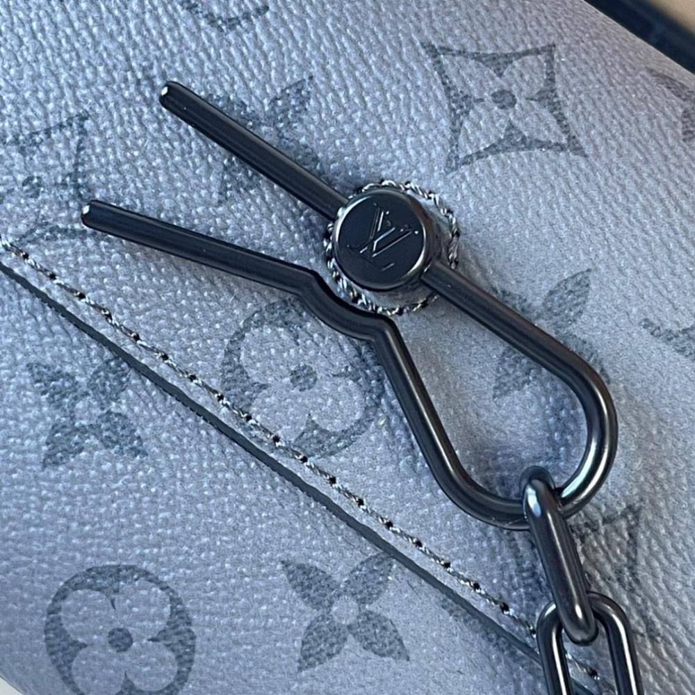 Stylish Monogram Leather Shoulder Bag – Limited Edition