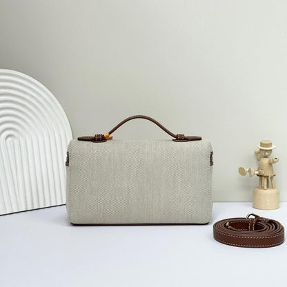 Modern Gold Canvas Shoulder Bag – Special Edition