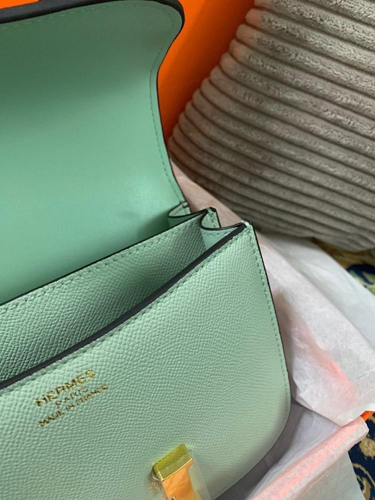 Modern Stylish Gold Leather Shoulder Bag