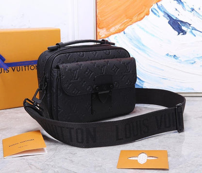 Stylish Embroidered Leather Shoulder Bag – Special Edition