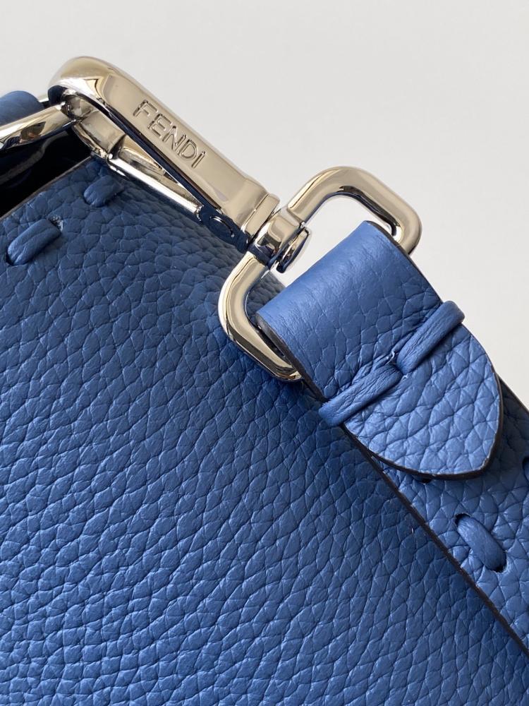 Refined Leather Top Handle Bag
