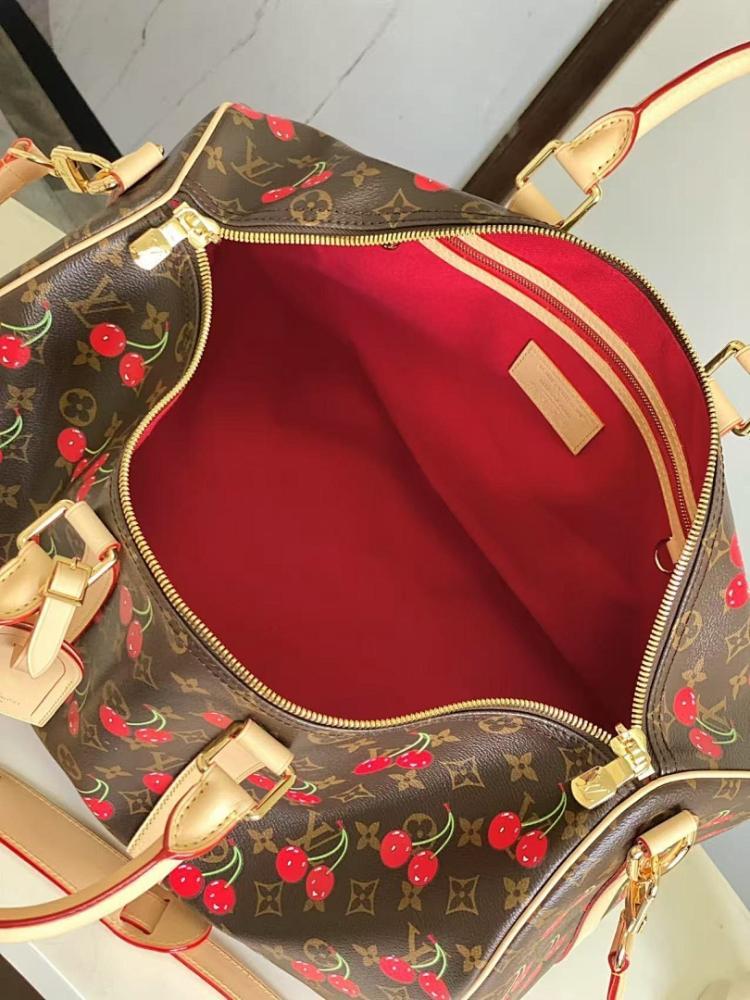 Classic Refined Monogram Leather Shoulder Bag