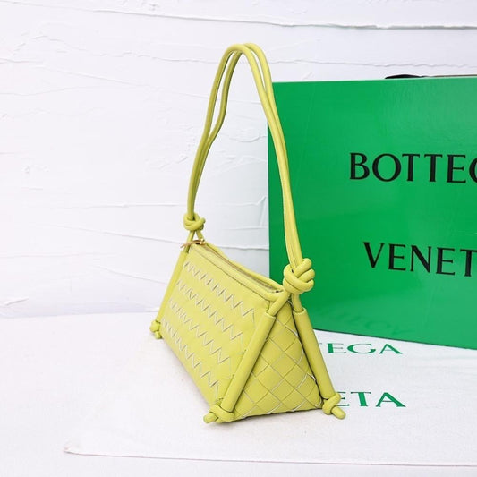 Luxury Premium Woven Lambskin Shoulder Bag