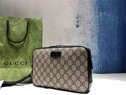 Modern Refined Calfskin Crossbody Bag
