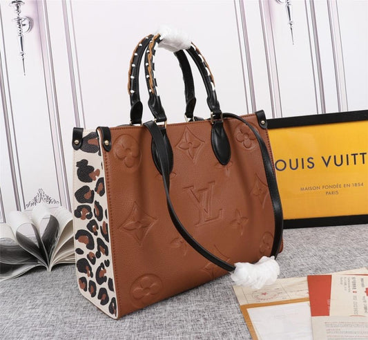 Classic Elegant Leather Tote Bag