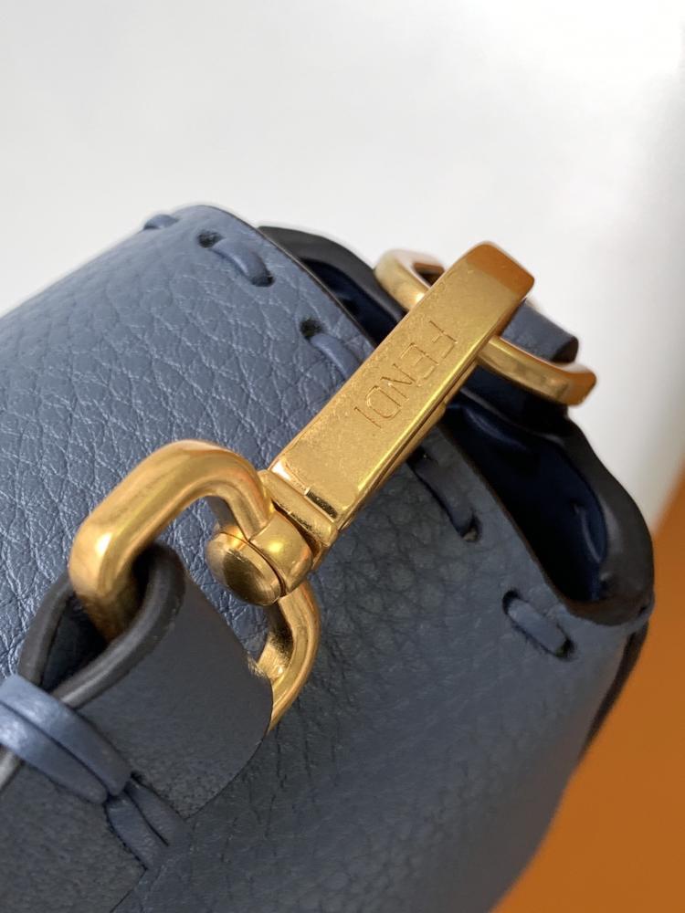 Refined Leather Top Handle Bag
