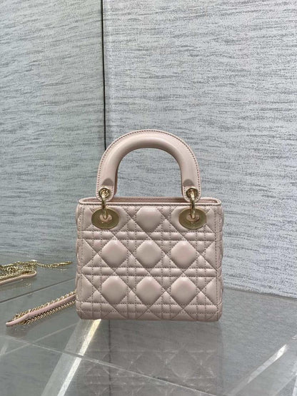 Luxury Leather Top Handle Bag