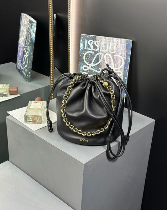 Italian-Inspired Stylish Gold Quilted Suede Shoulder Bag
