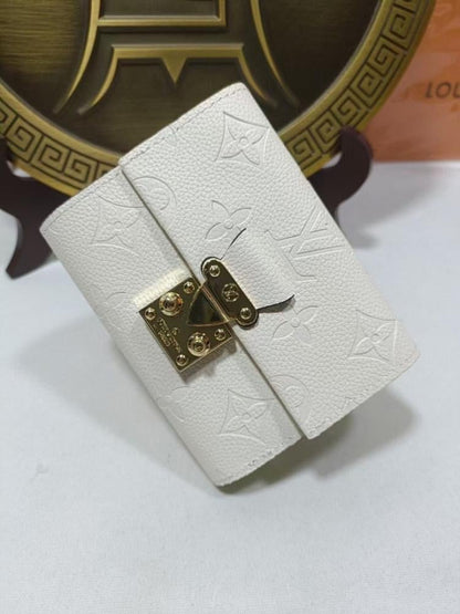 Luxury Premium Monogram Leather Top Handle Bag
