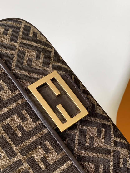 Woven Jacquard Shoulder Bag