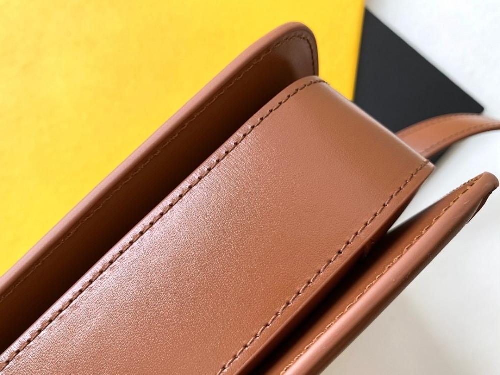Modern Refined Leather Top Handle Bag