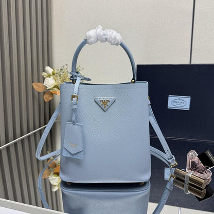 Leather Bucket Bag