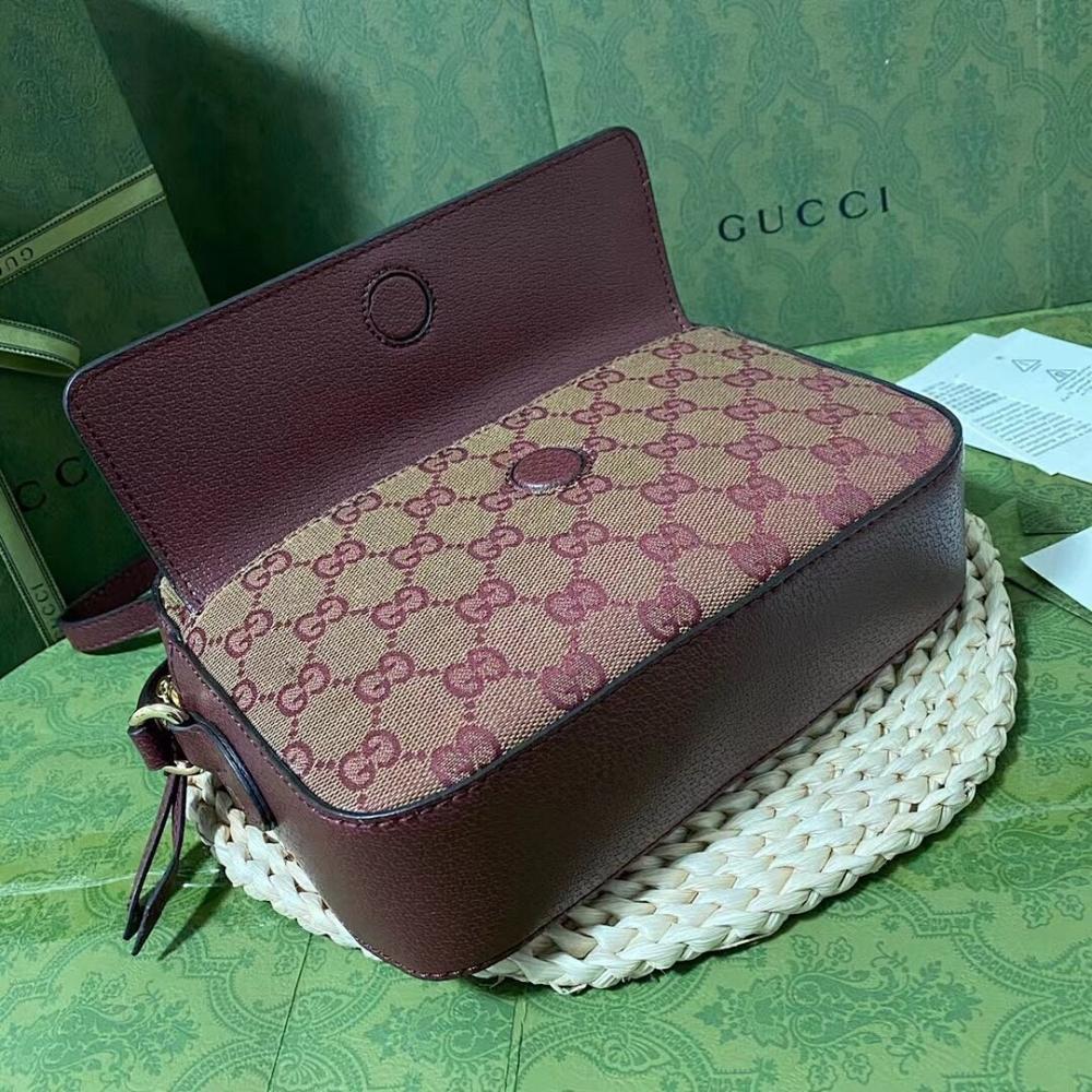 Luxury Refined Red Top Handle Bag