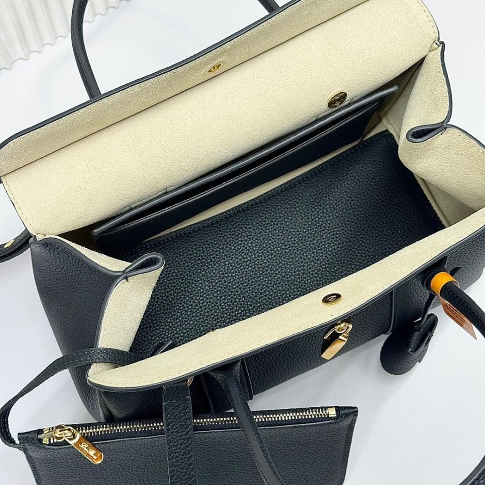 Classic Refined Calfskin Shoulder Bag