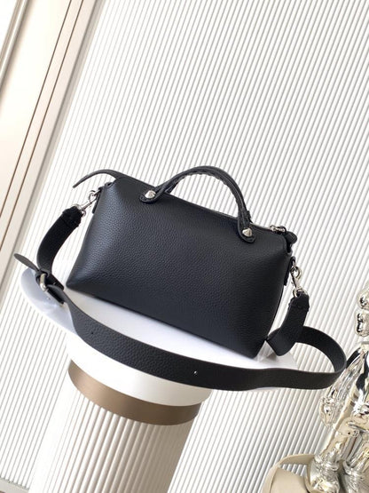 Gold Leather Shoulder Bag