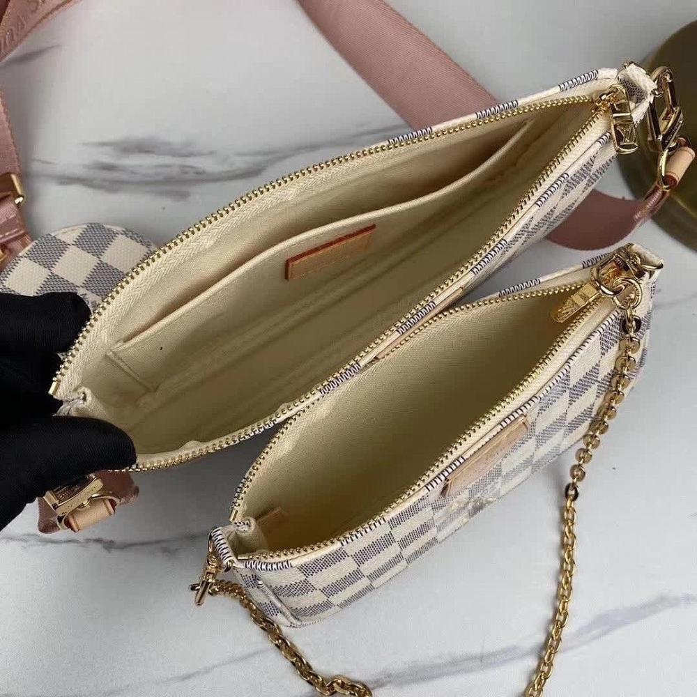 Modern Luxury Monogram Shoulder Bag