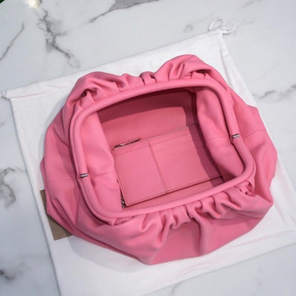 Modern Stylish Leather Top Handle Bag