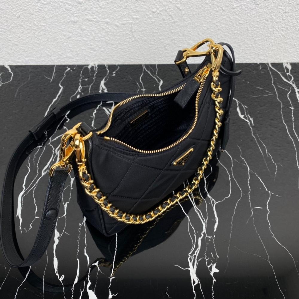 Nylon Hobo Bag