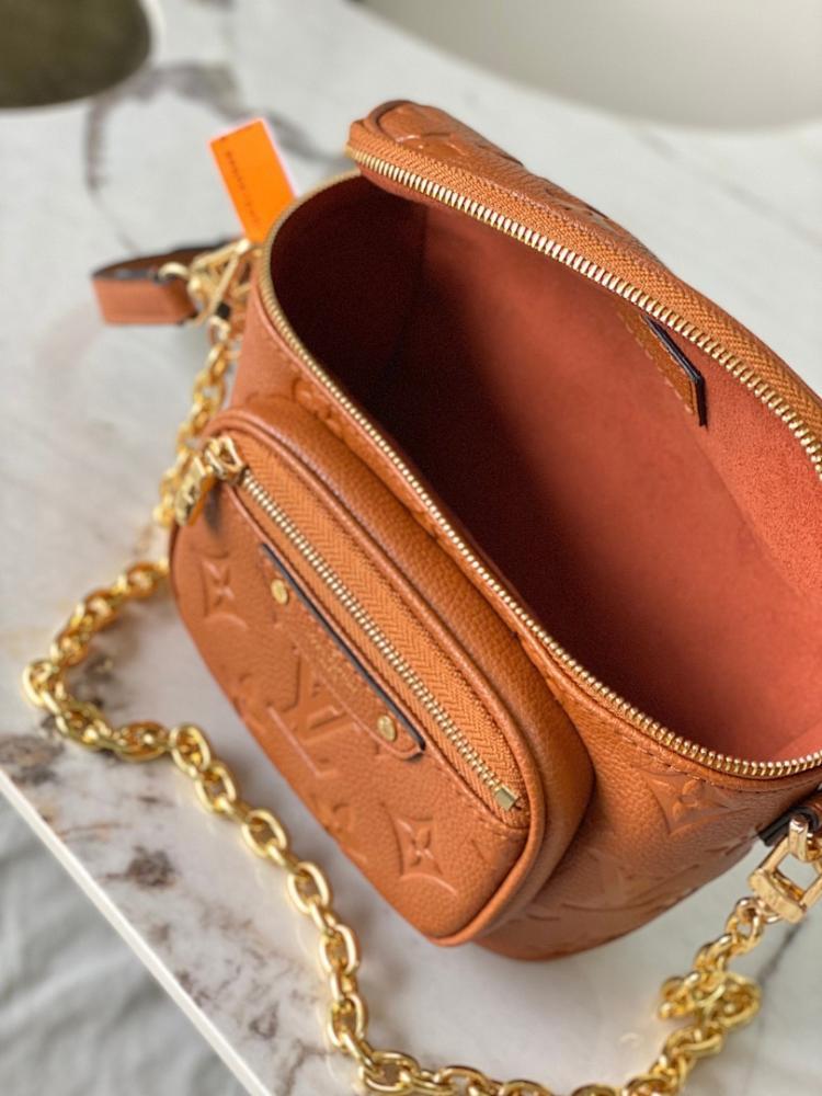 Classic Luxury Monogram Leather Shoulder Bag