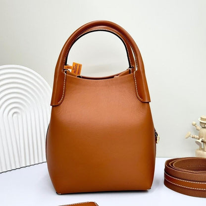 Luxury Stylish Gold Calfskin Shoulder Bag
