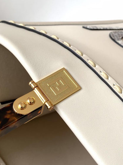 Leather Top Handle Bag