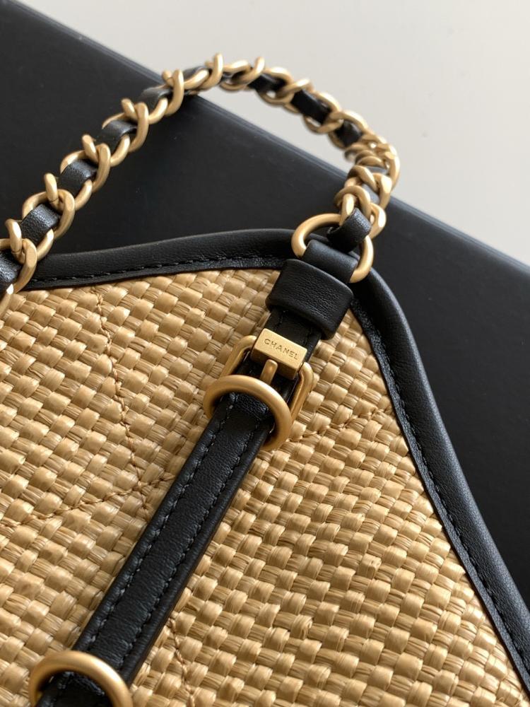 Woven Leather Tote Bag