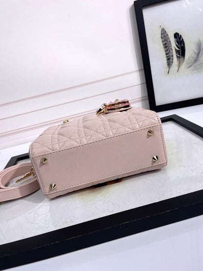Modern Premium Lambskin Shoulder Bag