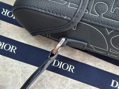 Elegant Blue Leather Shoulder Bag – Special Edition