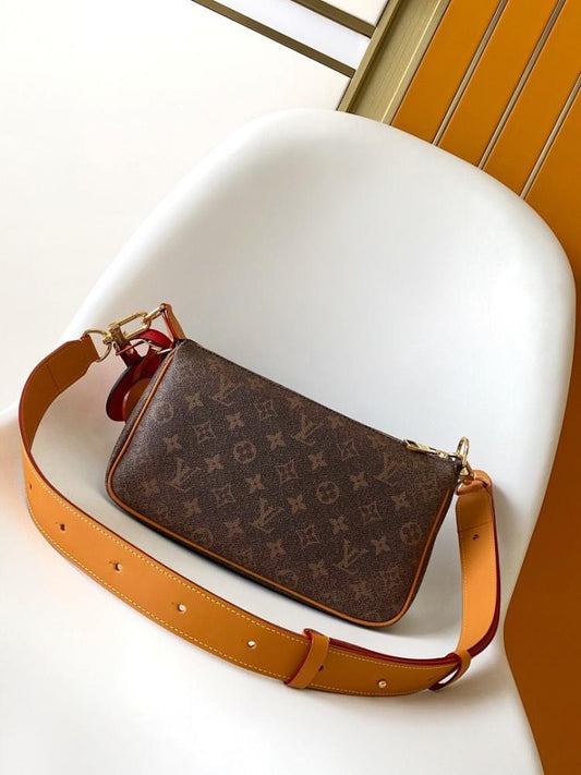 Alma Monogram Top Handle Bag
