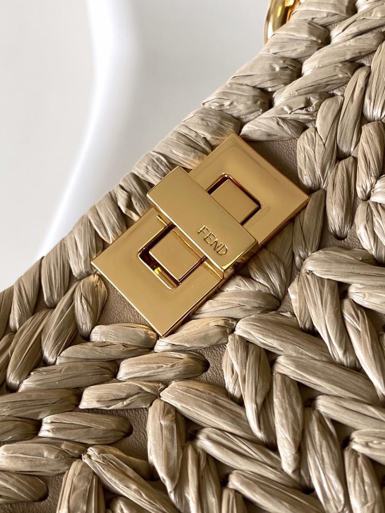 Woven Raffia Wallet