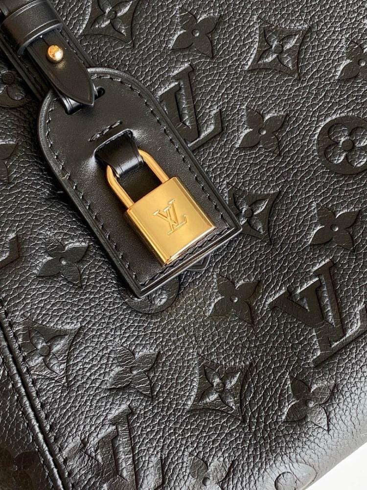 Modern Premium Monogram Leather Crossbody Bag