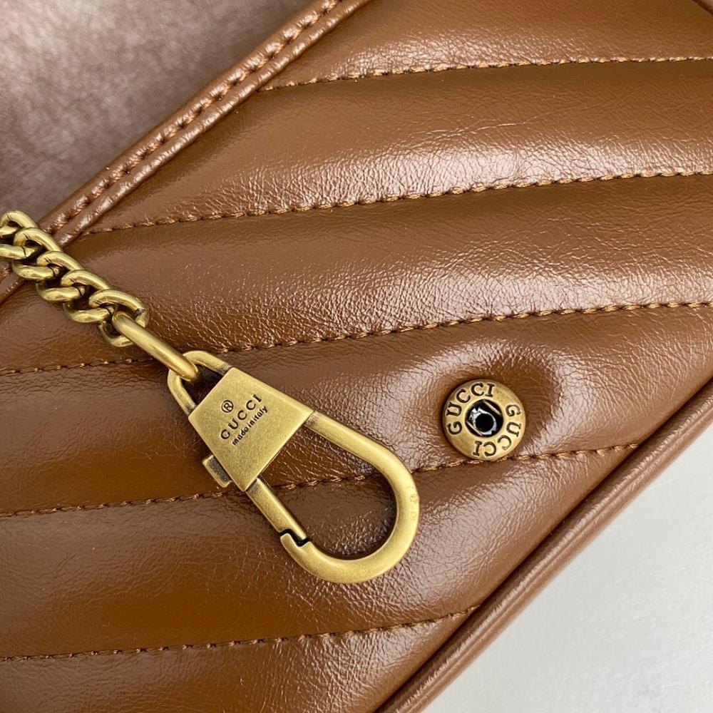 Alma Brown Quilted Leather Top Handle Bag