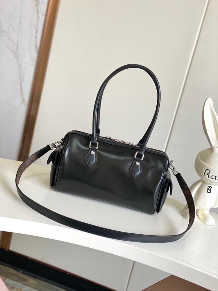 Speedy Leather Crossbody Bag