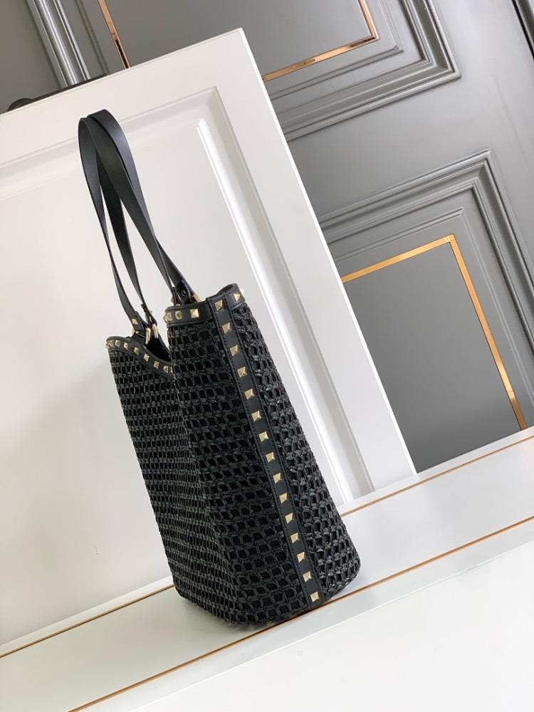 Stylish Premium Woven Raffia Shoulder Bag